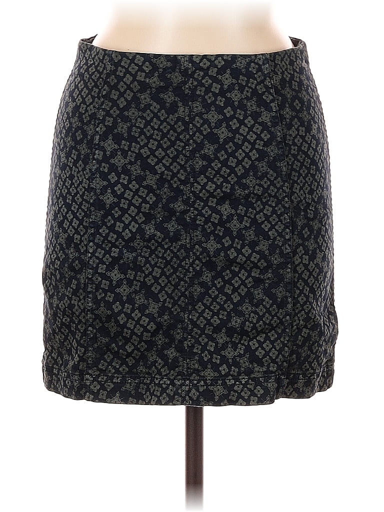 Pre-owned Free People Casual Skirt In Gray