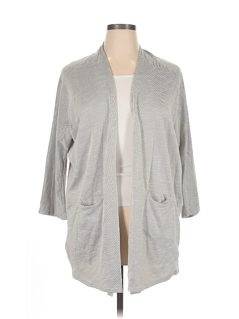 Pre-owned Donni Cardigan Sweater In White