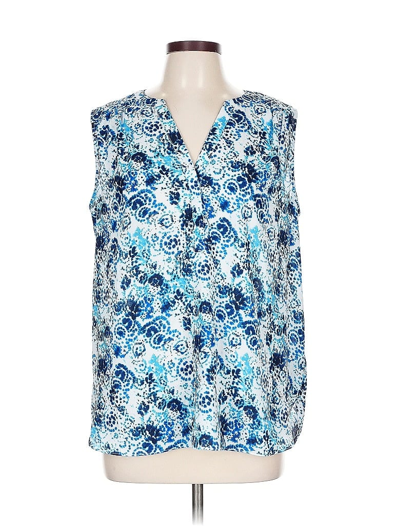 CURVES 360 BY NYDJ Pre-owned Sweater Vest In Blue