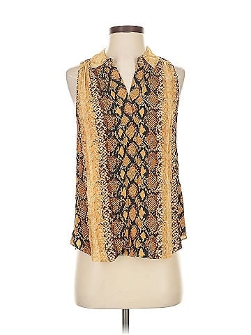 Joie Sleeveless Button-Down Shirt (view 1)