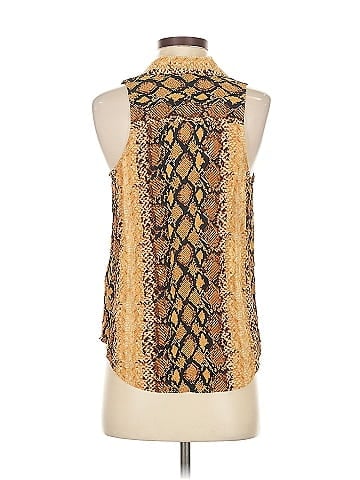 Joie Sleeveless Button-Down Shirt (view 2)