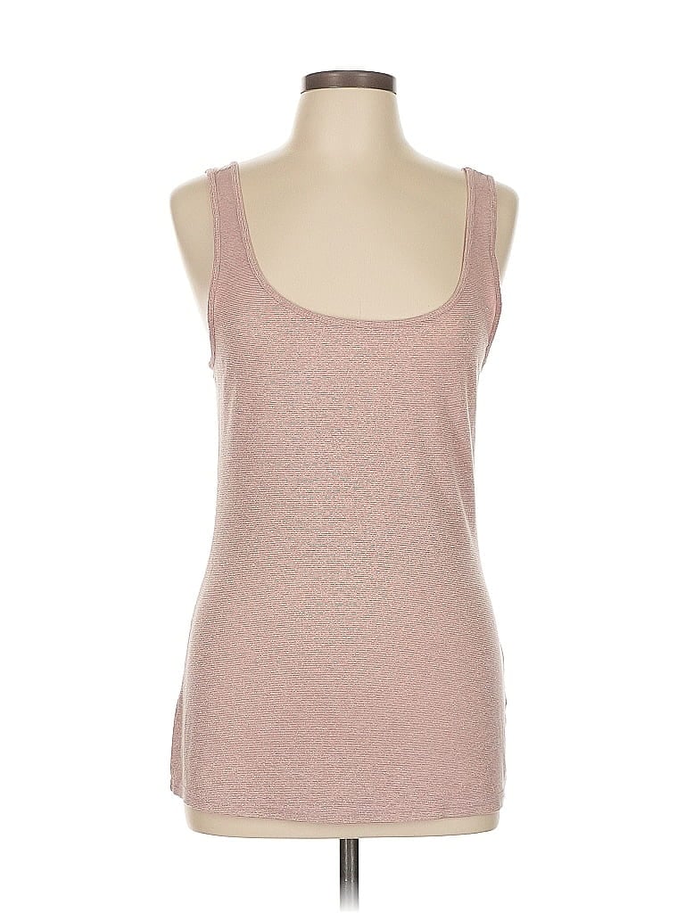 JENNIFER LOPEZ Pre-owned Tank Top Pink Strapless Neckline Tops