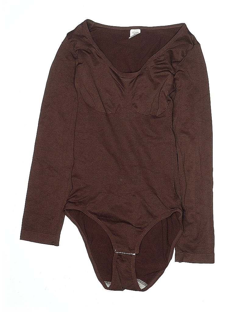 Pre-owned Unbranded Bodysuit In Brown