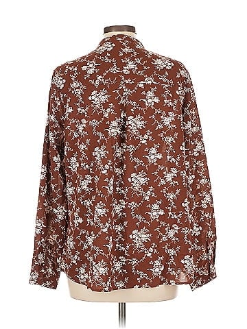 Allegra K Long Sleeve Blouse (view 2)