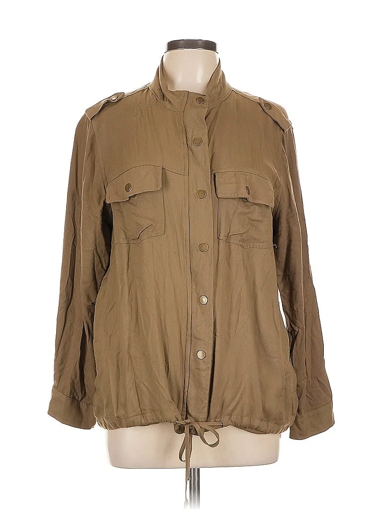 Pre-owned Hayden Jacket In Brown