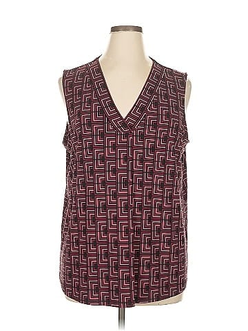Anne Klein Sleeveless Blouse (view 1)
