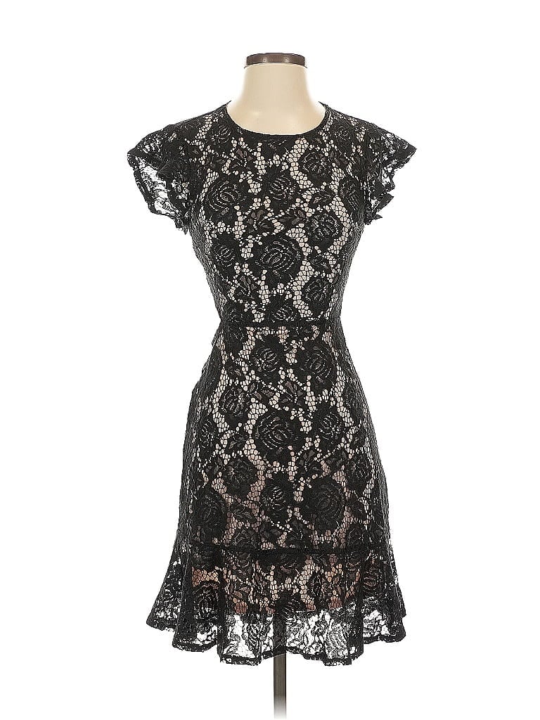 Pre-owned Express Cocktail Dress In Black
