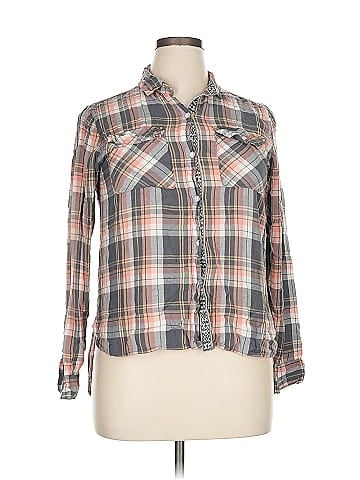 Roxy Long Sleeve Button-Down Shirt (view 1)