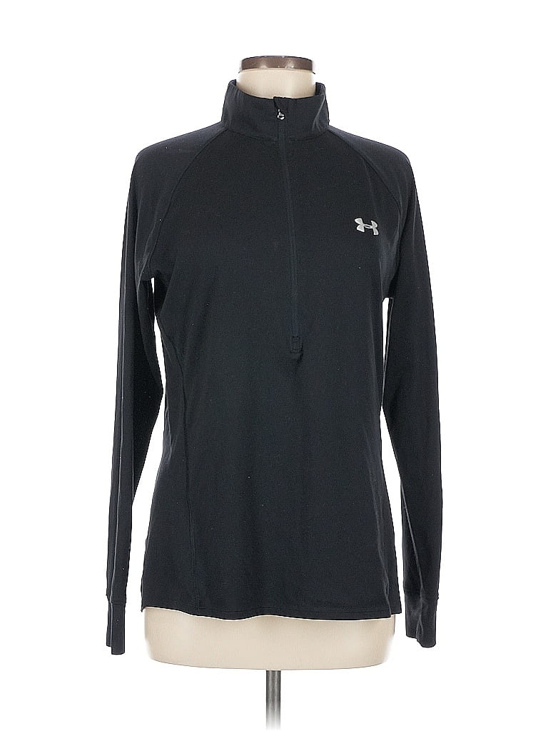 Pre-owned Under Armour Track Jacket In Black