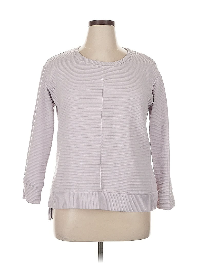 Pre-owned Jane And Delancey Pullover Sweater In Gray