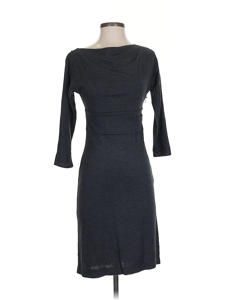 Pre-owned Ann Taylor Casual Dress In Gray