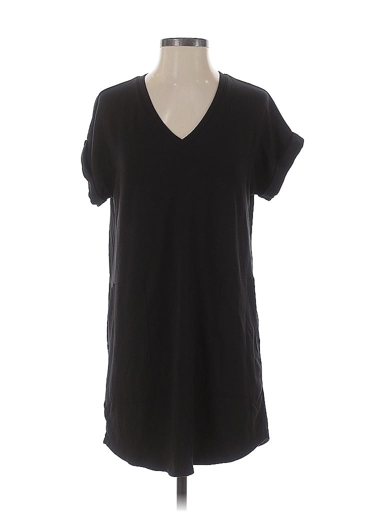 Pre-owned Lou & Grey Casual Dress In Black