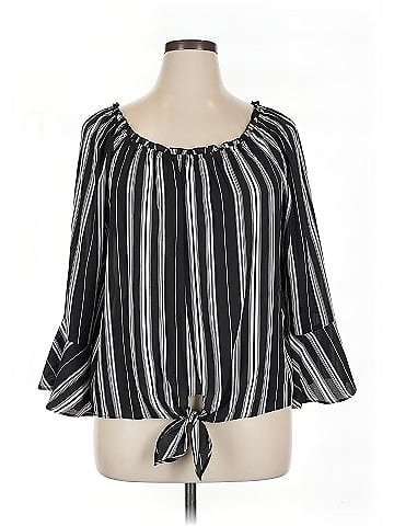 Fortune + Ivy 3/4 Sleeve Blouse (view 1)