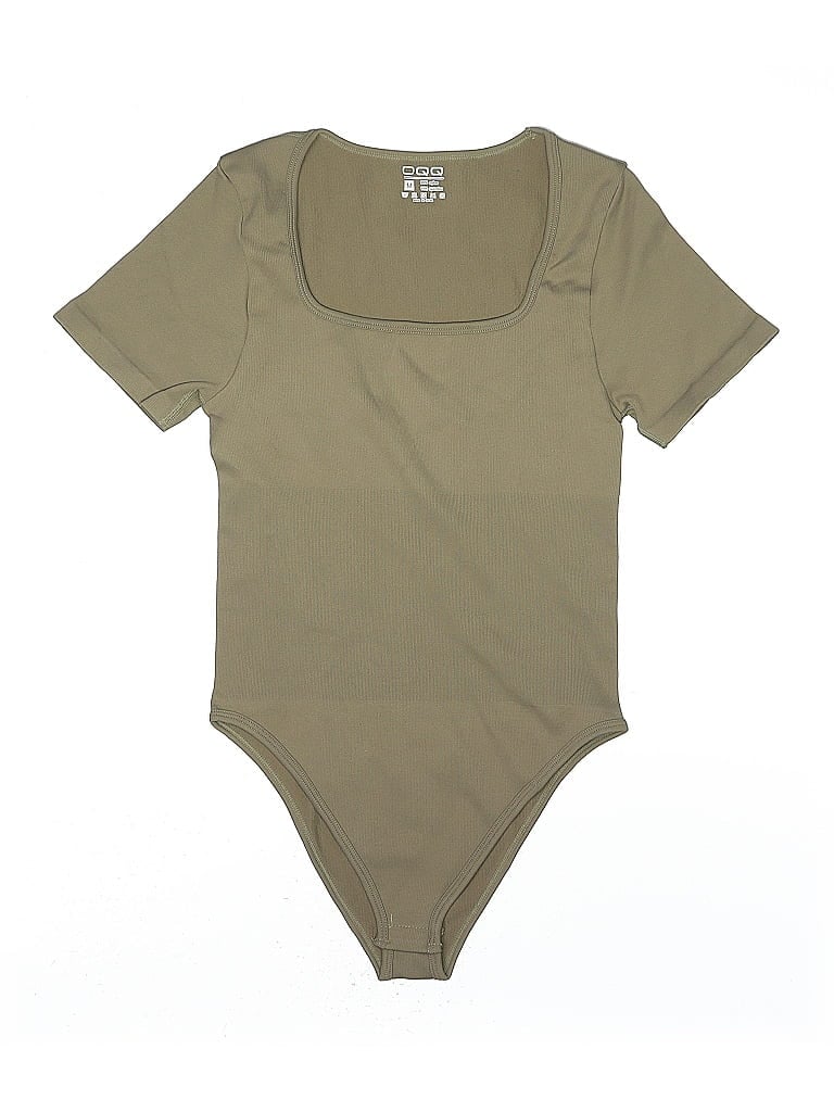 Pre-owned Oqq Bodysuit In Brown