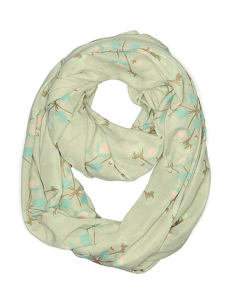 Pre-owned Unbranded Scarf In Green