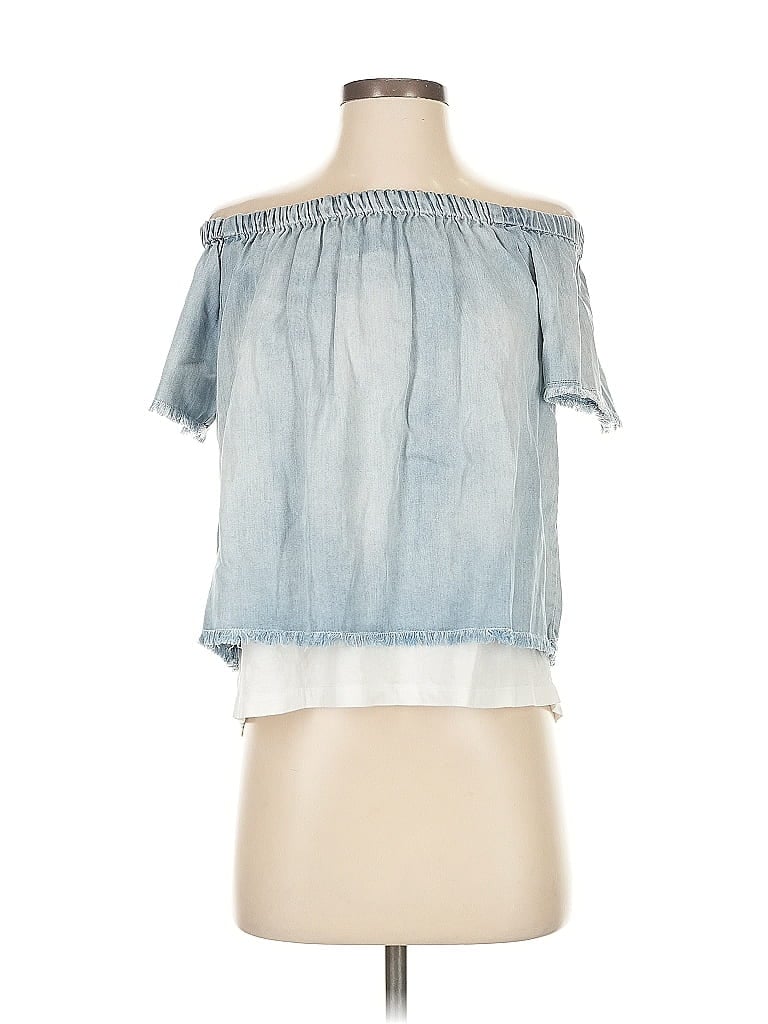 Pre-owned Generation Love Sleeveless Blouse In Blue