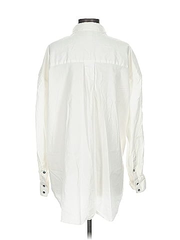 Mother Oxford Long Sleeve Button-Down Shirt (view 2)