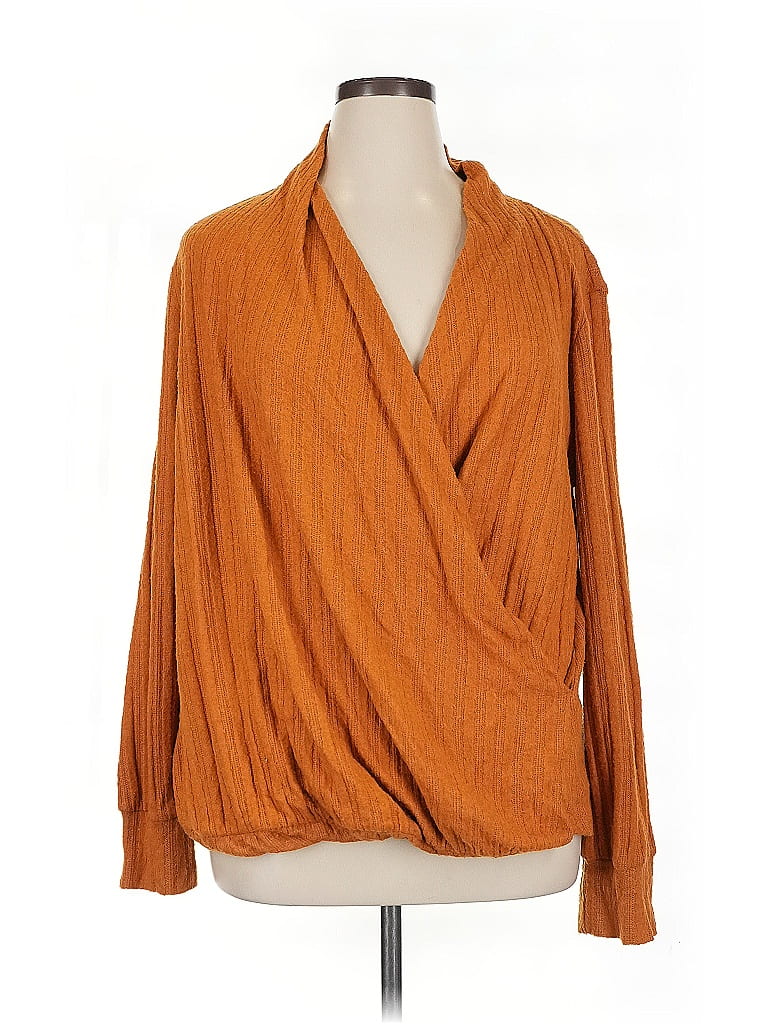 Maeve by Anthropologie Orange Cardigan Size XL 64 off ThredUp