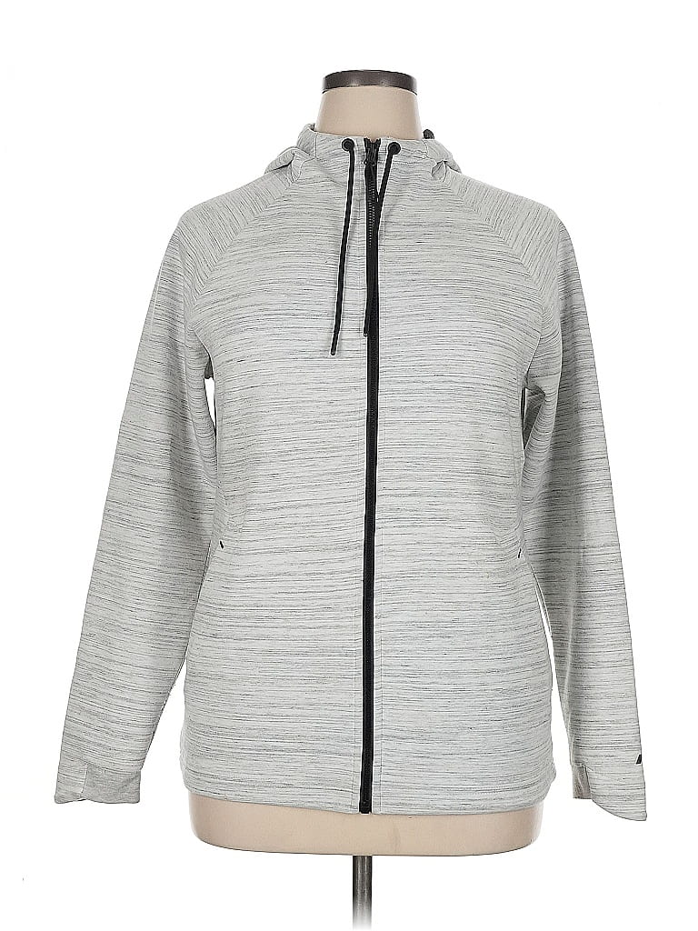 Click to view more detailed imagery on our partner's website Pre-owned Russell Athletic Zip Up Hoodie In Gray