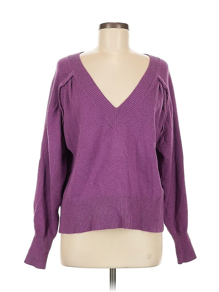 CABI Pre-owned Pullover Sweater In Purple
