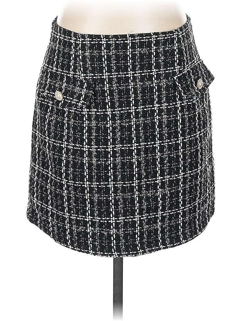 Pre-owned Unbranded Casual Skirt In Black