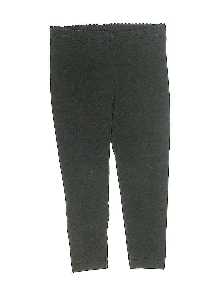 Pre-owned Tea Kids' Active Pants In Black