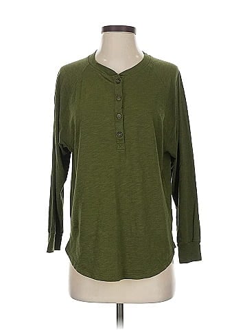 MWL by Madewell Long Sleeve Henley (view 1)