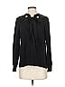 Derek Lam Black Long Sleeve Blouse Size S - photo 1