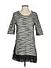 Clu + Willoughby Gray Black 3/4 Sleeve Top Size XS - photo 1