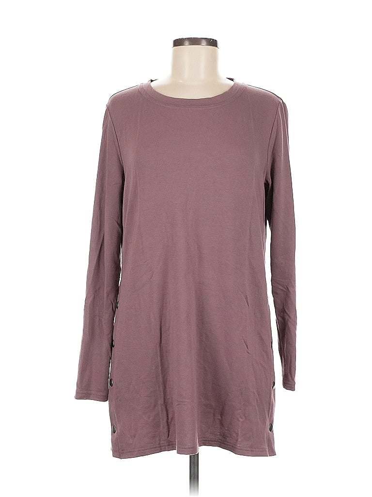 Pre-owned Ideology Casual Dress In Burgundy