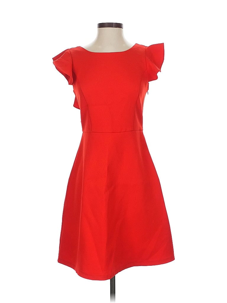 Pre-owned Molly Bracken Cocktail Dress In Red
