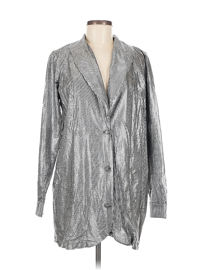 Pre-owned Superdown Blazer Jacket In Silver