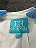 Escapada 100% Rayon White Long Sleeve Blouse Size XS - photo 7