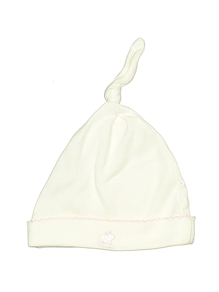 Pre-owned Baby Cottons Babies' Beanie Hat In White