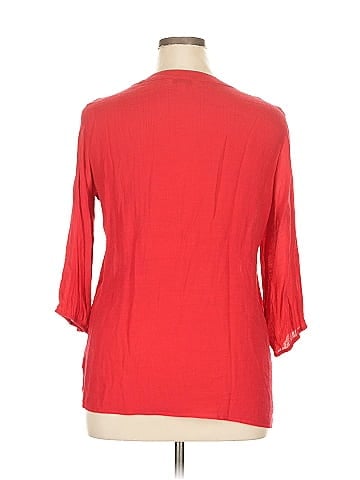 Counterparts 3/4 Sleeve Blouse (view 2)