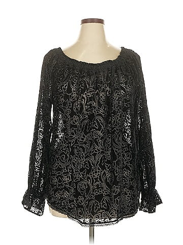 Tantrums Long Sleeve Blouse (view 1)