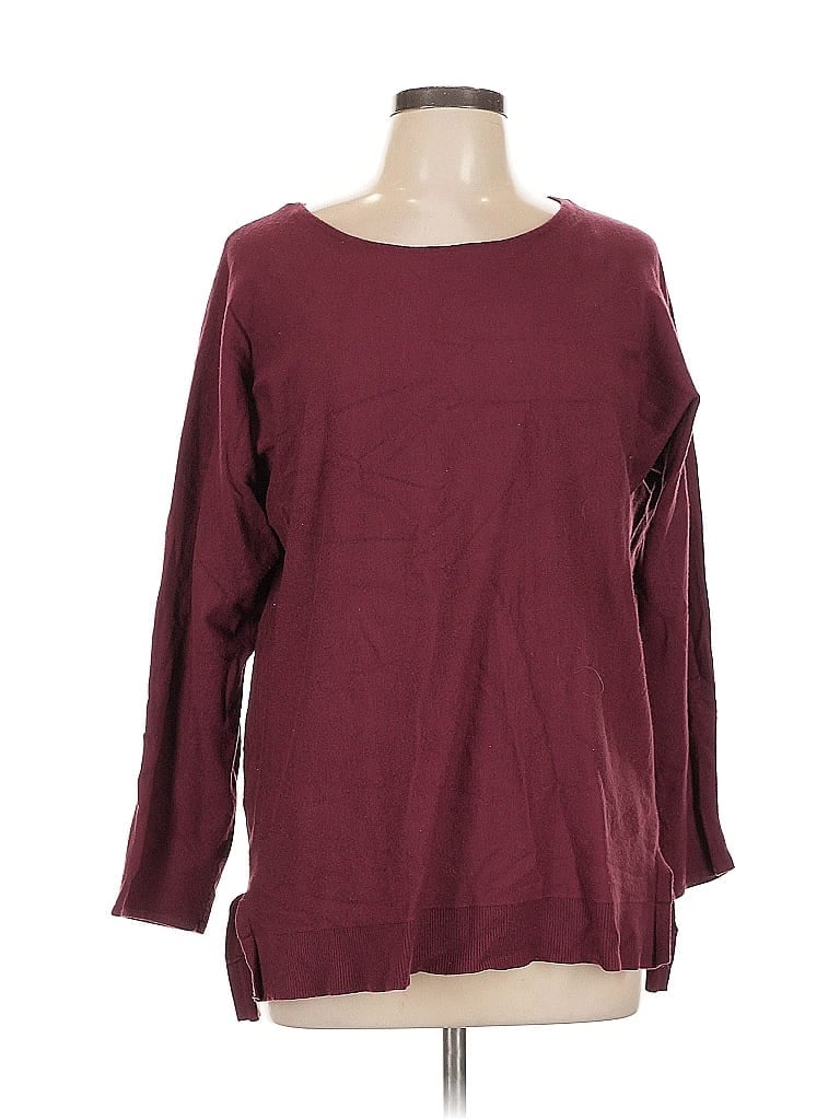 Pre-owned Michael Michael Kors Pullover Sweater In Burgundy