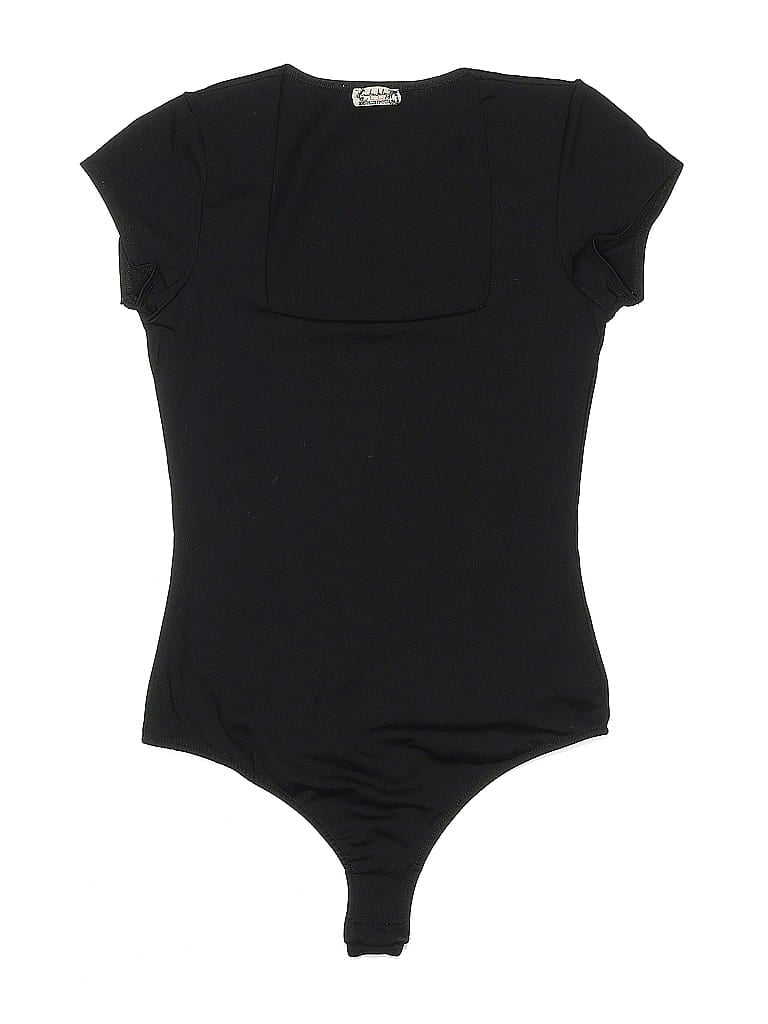 Pre-owned Intimately By Free People Bodysuit In Black