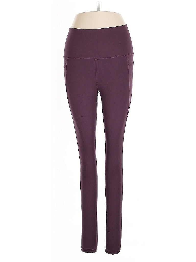 Pre-owned Danskin Active Pants In Purple