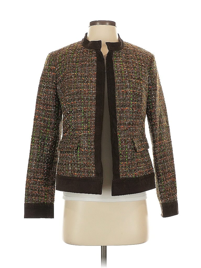 Pre-owned Talbots Jacket In Brown