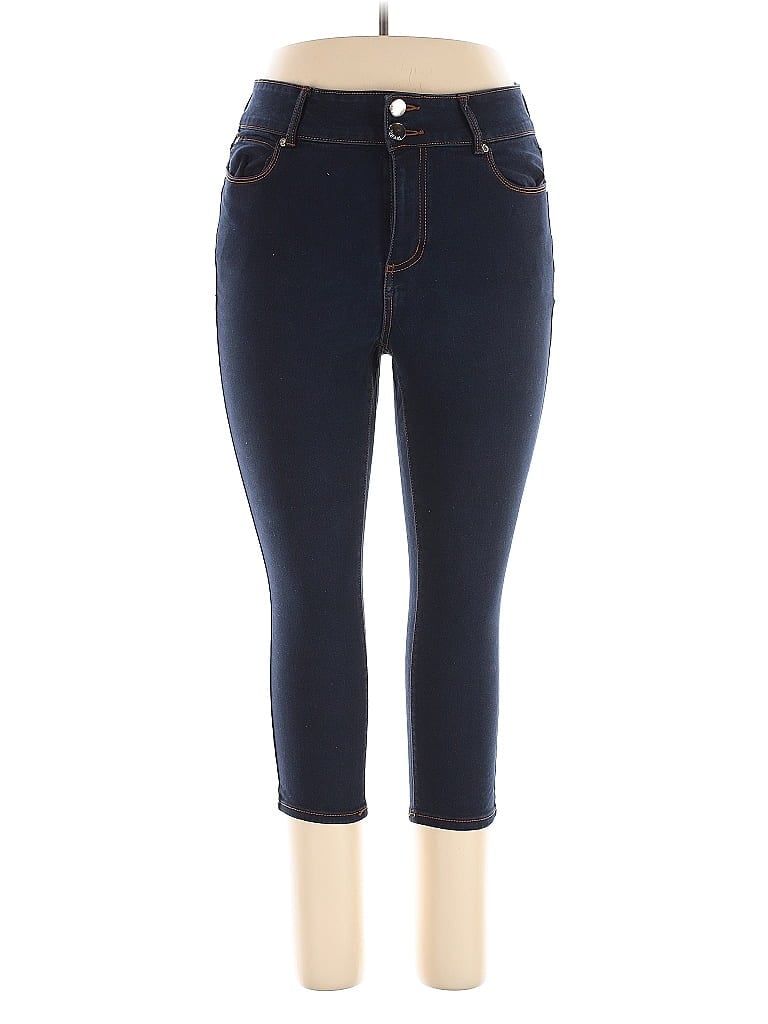 Pre-owned Tahari Jeggings In Blue