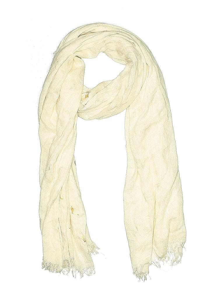Pre-owned Unbranded Scarf In White