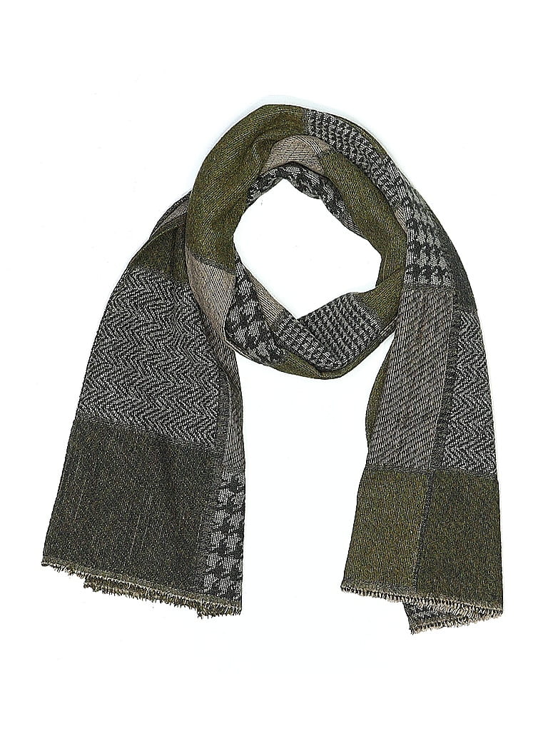 Pre-owned Unbranded Scarf In Green