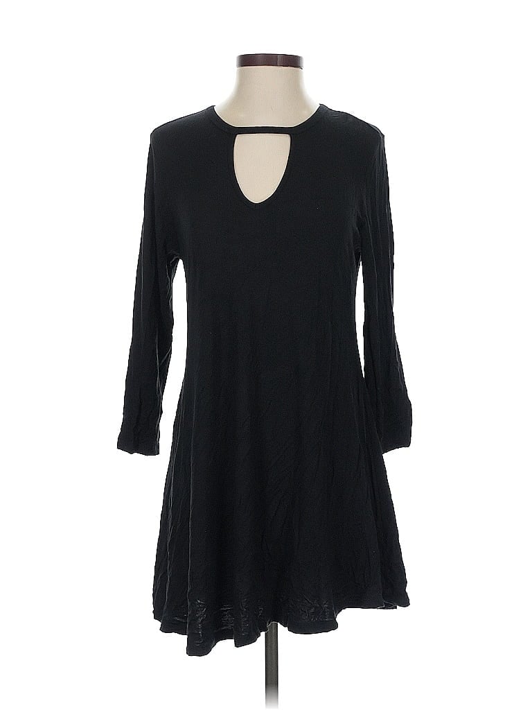 Pre-owned Soft Surroundings 3/4 Sleeve T-shirt In Black