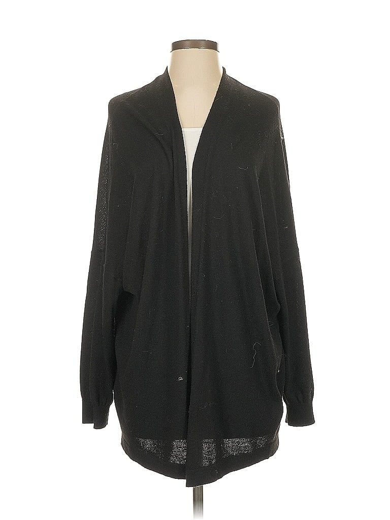 Pre-owned Asos Design Cardigan Sweater In Black