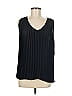 MICHAEL Michael Kors 100% Polyester Solid Black Sleeveless Blouse Size M - photo 1