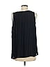 MICHAEL Michael Kors 100% Polyester Solid Black Sleeveless Blouse Size M - photo 2