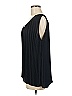 MICHAEL Michael Kors 100% Polyester Solid Black Sleeveless Blouse Size M - photo 5