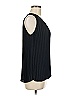 MICHAEL Michael Kors 100% Polyester Solid Black Sleeveless Blouse Size M - photo 4