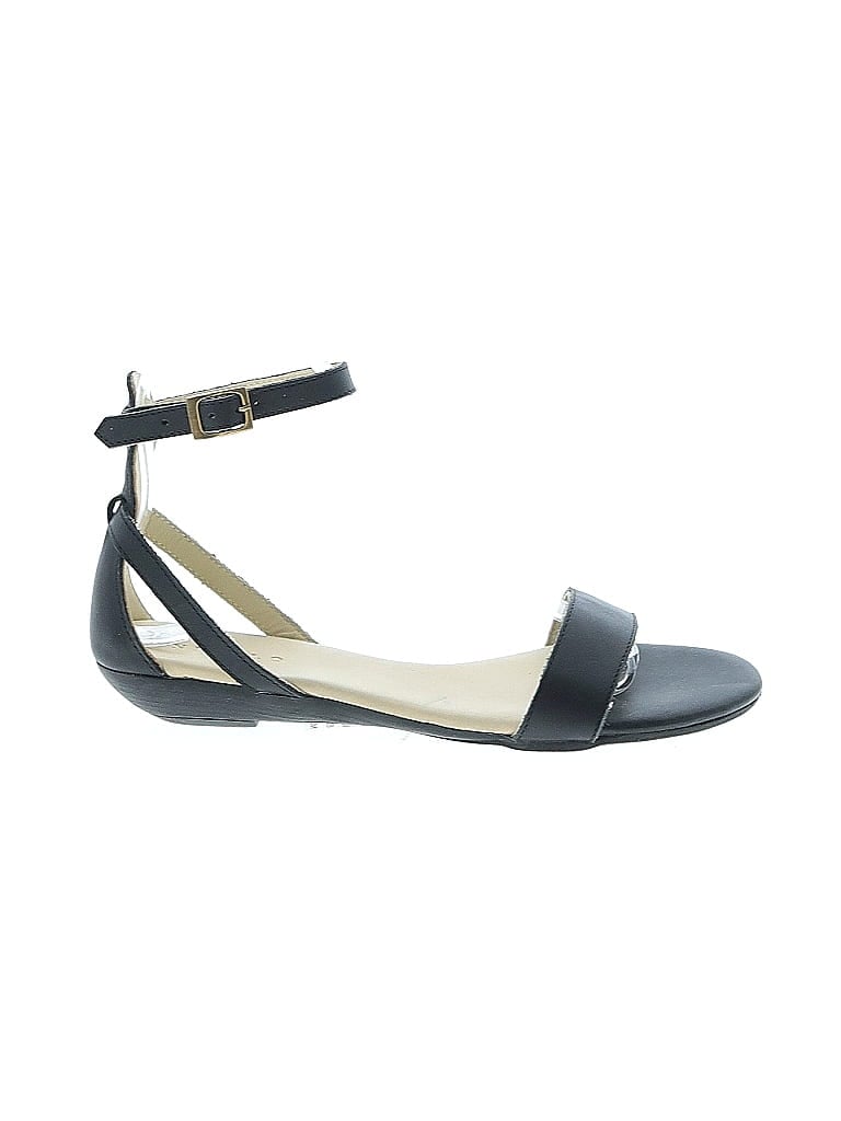 Pre-owned Nisolo Flats In Black